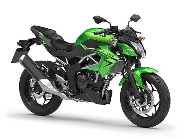 Kawasaki Z125 Green 2021